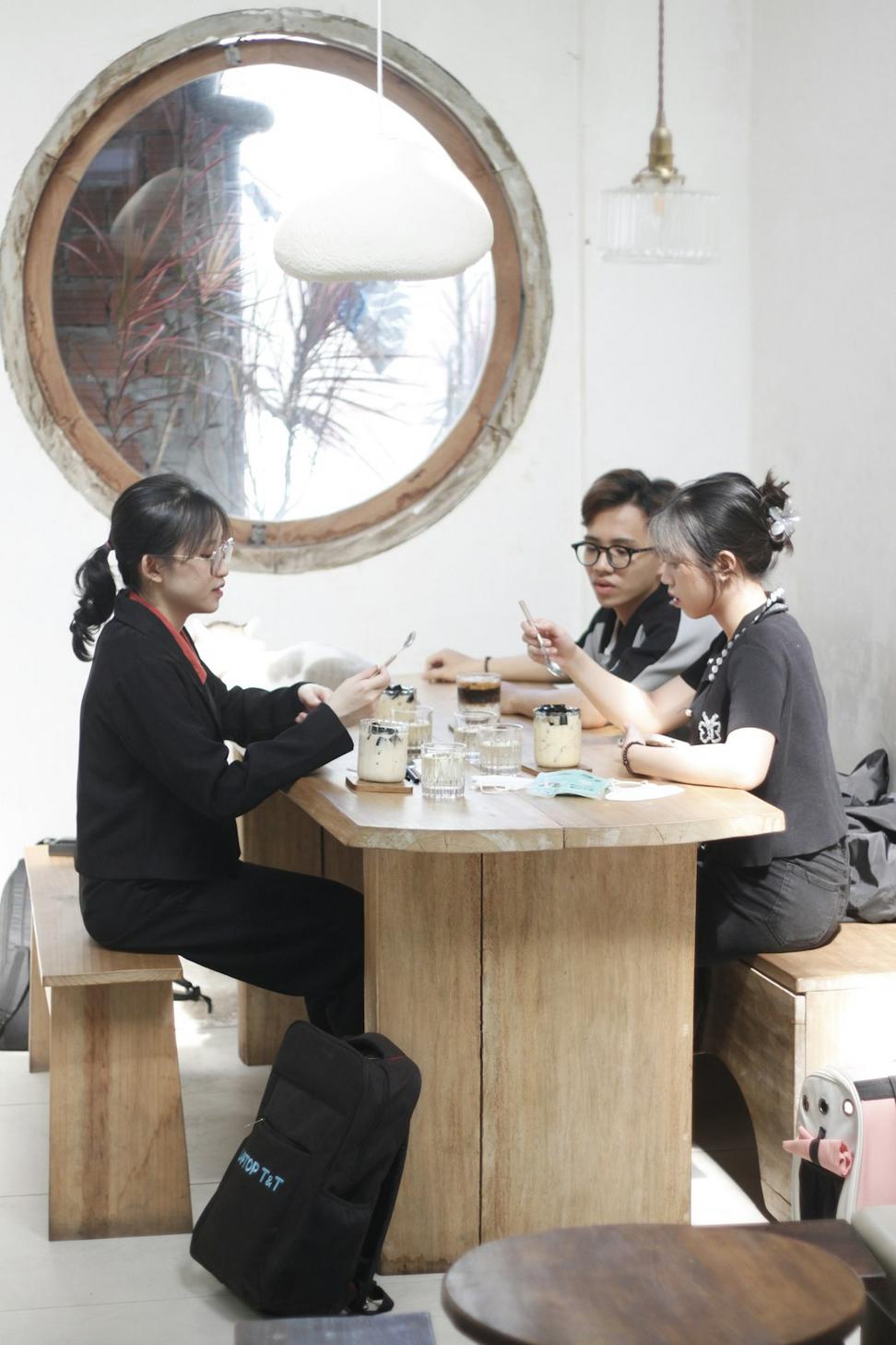 Our team collaborating